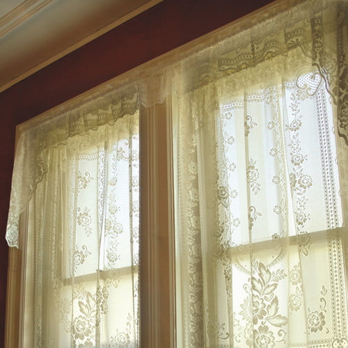 Violet Linen Heritage Window-Treatment-valances 60 X 15 Gold 